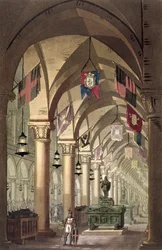 Gräber der Tempelritter, um 1820-39